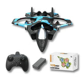 45% OFF This Week Promotions🎉🎉RC Stunt Fighter Jet Toy for Kids with 360° Flips & LED Lights - Purshay