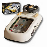 Kids Racing Adventure Steering Wheel Toy – Musical Driving Simulator Game | Educational Electric Toy for Children - Purshay