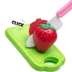 6/10/13/24PCS Cutting Fruits & Vegetables Play Set — Pretend Play Food Toy for Kids