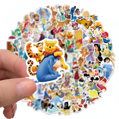 Official Disney Mickey Mouse 50pc Sticker Pack — Waterproof Vinyl Laptop & Car Decals