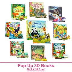 Kids Pop-Up 3D Flap Picture Book — Fairy Tales Bedtime Reading (Montessori-Friendly, Ages 3+)