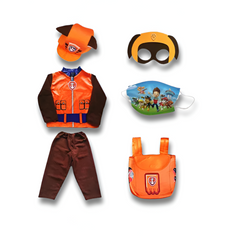 Kids Puppy Patrol Rescue Uniforms — Tops, Trousers, Backpack & Hat (Marshall-style, Chase-style inspired)