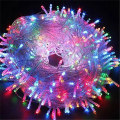 LED Christmas String Fairy Lights 5-100m – 220V EU Plug | Indoor & Outdoor Waterproof Garland Lighting