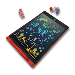 12-Inch Electronic Drawing Board for Kids – Colorful LCD Writing Tablet with Stylus – Portable Doodle Board for Children