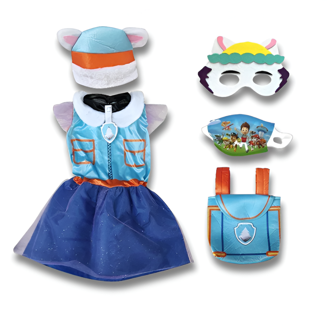 Kids Puppy Patrol Rescue Uniforms — Tops, Trousers, Backpack & Hat (Marshall-style, Chase-style inspired)