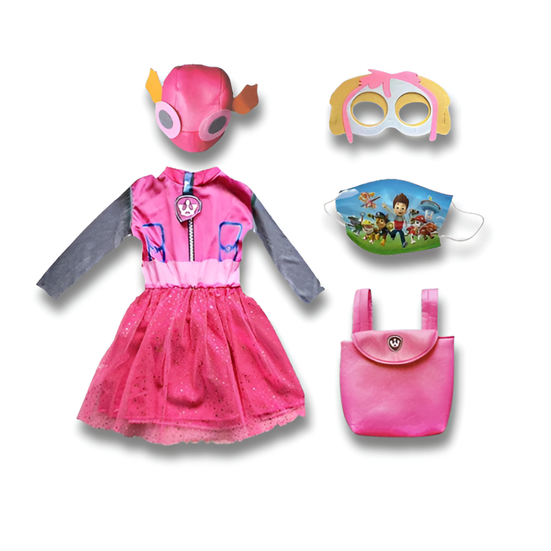 Kids Puppy Patrol Rescue Uniforms — Tops, Trousers, Backpack & Hat (Marshall-style, Chase-style inspired)
