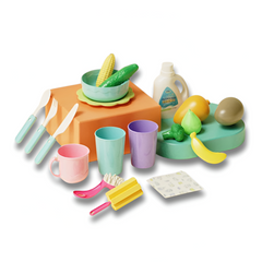 Kids Electric Dishwasher & Sink Playset — Running Water Pretend Play Kitchen Toy (Ages 3+)