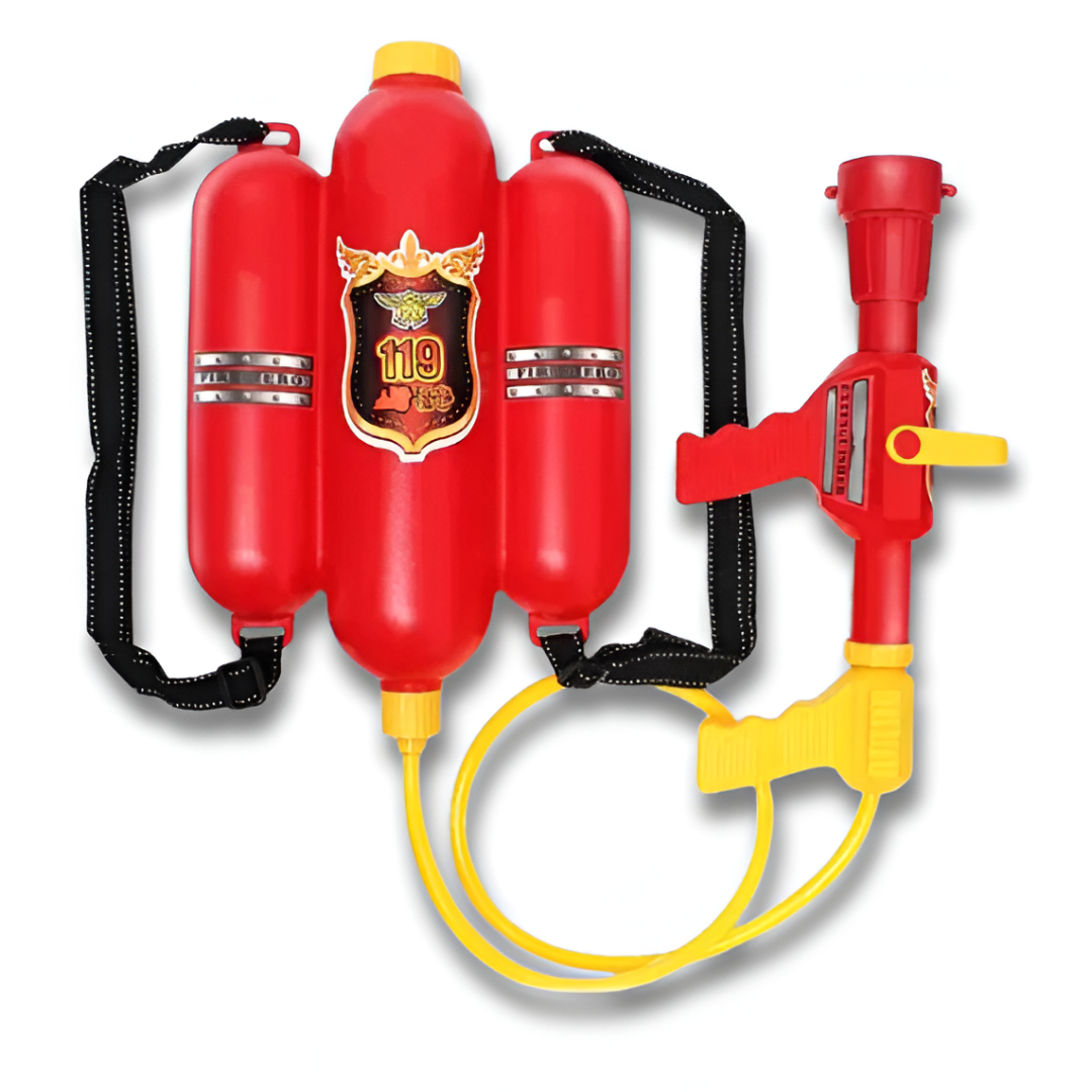 Kids Firefighter Costume — Children’s Fireman Uniform Role-Play Jacket, Helmet & Tools (Ages 3–8)