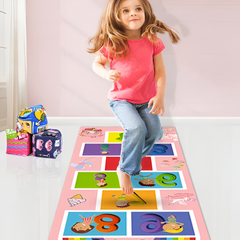 Hand & Feet Hopscotch Mat — Sensory Jumping Carpet for Kids & Adults (Indoor / Outdoor)