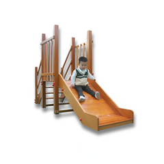 Large Wooden Climbing Frame — Outdoor Sensory Play Climber for Kindergarten & Preschool (Expandable Modules)