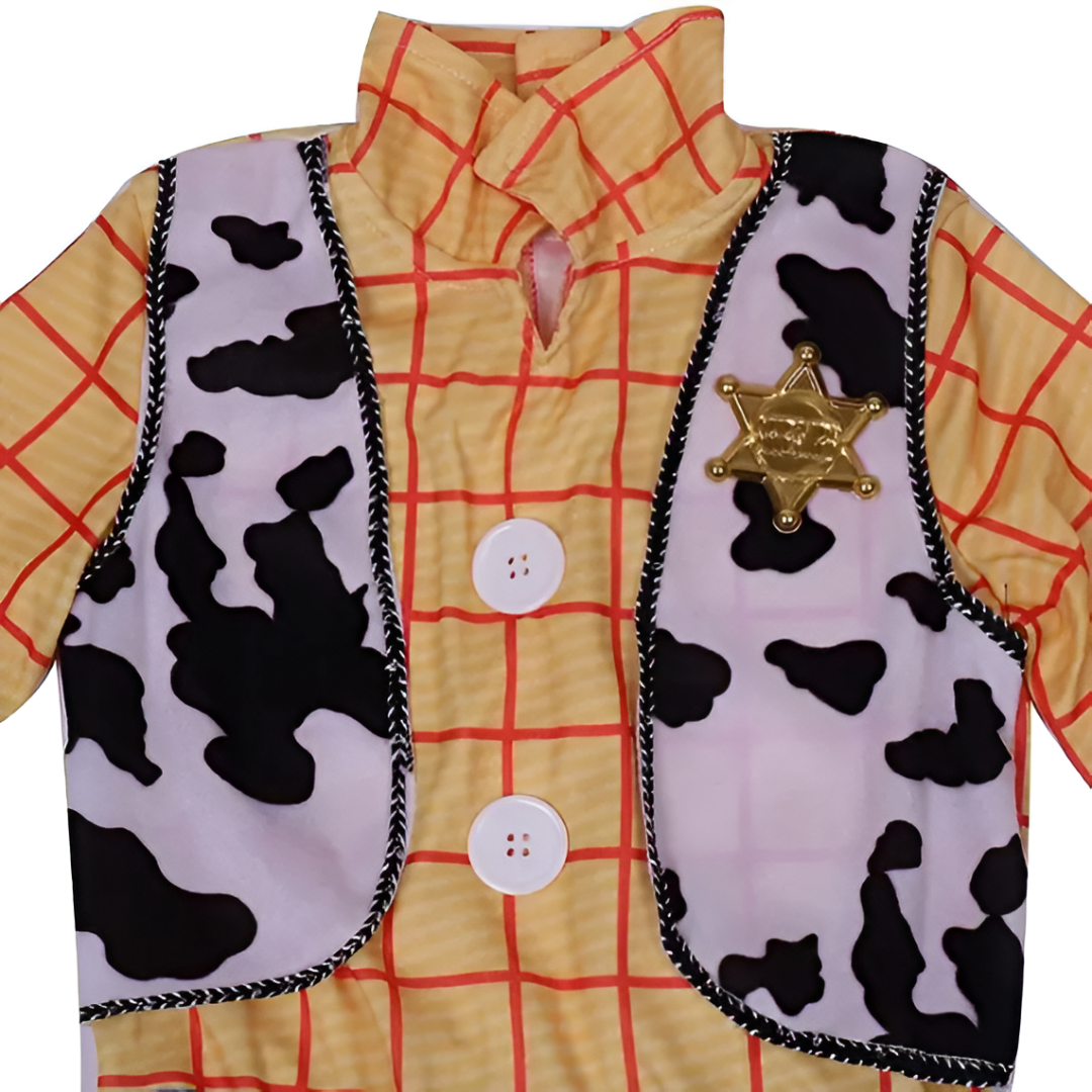 Toy Story Woody Costume with Cowboy Hat – Official Disney Cosplay Outfit for Kids & Adults
