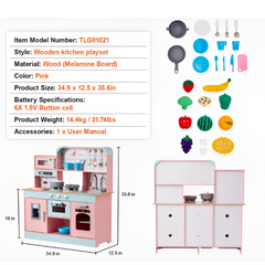 SucceBuy Pretend Play Cooking Toy — Interactive Kids Chef Playset with Lights & Sounds (Ages 3+)