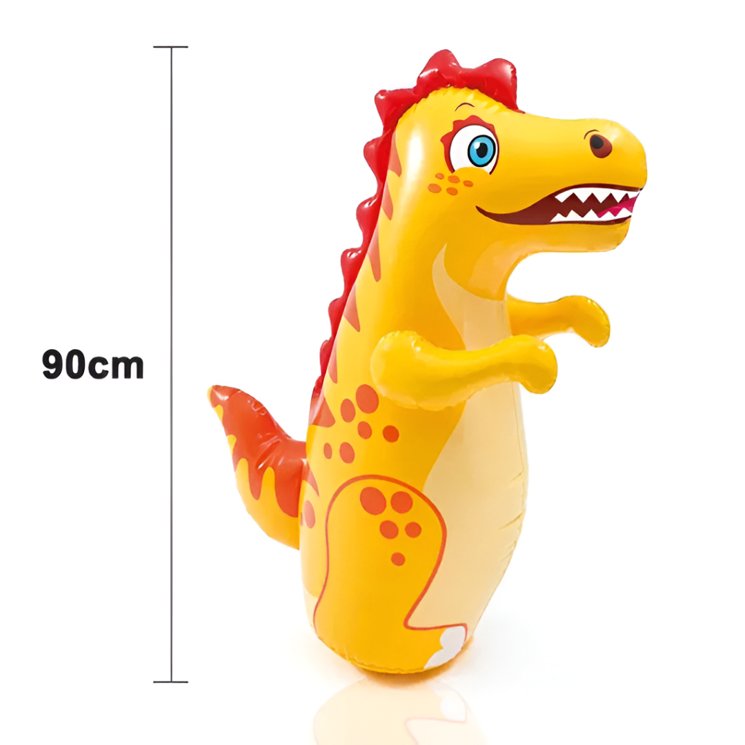 Kids Inflatable Standing Punching Bag — Tumbler Boxing Bag & Antistress Bop Toy