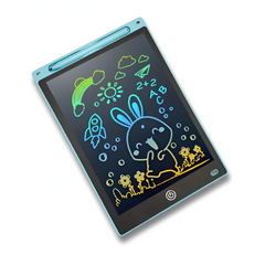 12-Inch Electronic Drawing Board for Kids – Colorful LCD Writing Tablet with Stylus – Portable Doodle Board for Children