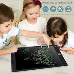 12-Inch Electronic Drawing Board for Kids – Colorful LCD Writing Tablet with Stylus – Portable Doodle Board for Children