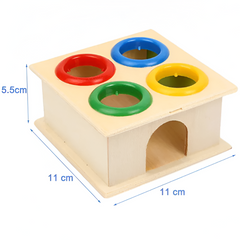 Wooden Hammering Ball Game — Montessori Knock & Pound Toy for Toddlers