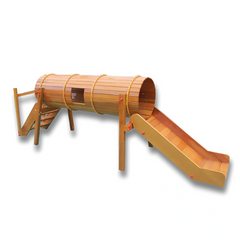 Large Wooden Climbing Frame — Outdoor Sensory Play Climber for Kindergarten & Preschool (Expandable Modules) drilling combination