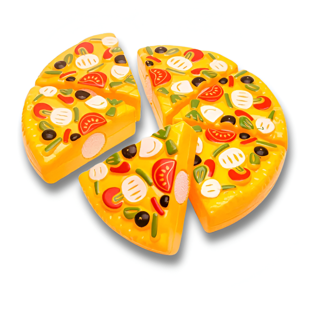 6/10/13/24PCS Cutting Fruits & Vegetables Play Set — Pretend Play Food Toy for Kids