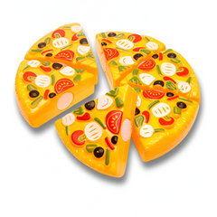 6/10/13/24PCS Cutting Fruits & Vegetables Play Set — Pretend Play Food Toy for Kids