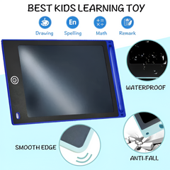 12-Inch Electronic Drawing Board for Kids – Colorful LCD Writing Tablet with Stylus – Portable Doodle Board for Children