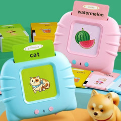 Talking Flashcards Learning Toy – Electronic Audio Flash Card Machine for Kids & Preschool Education
