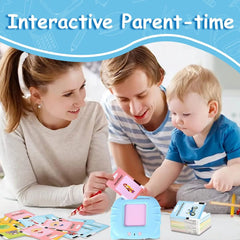 Talking Flashcards Learning Toy – Electronic Audio Flash Card Machine for Kids & Preschool Education