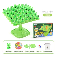 Frog Balance Math Game – Montessori Educational Toy for Kids | Fun Tabletop Balance Board & Parent-Child Game