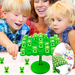 Frog Balance Math Game – Montessori Educational Toy for Kids | Fun Tabletop Balance Board & Parent-Child Game