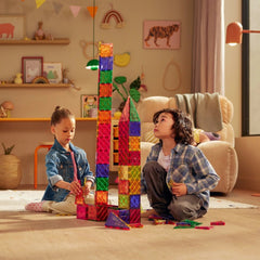 Magnetic Building Blocks for Kids – STEM Educational Construction Toys | DIY Magnet Learning Set (Medium Size)