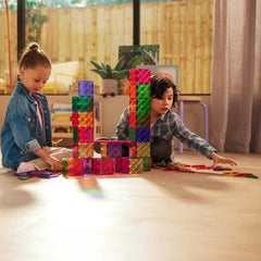 Magnetic Building Blocks for Kids – STEM Educational Construction Toys | DIY Magnet Learning Set (Medium Size)
